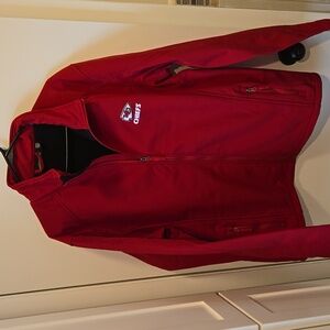 Men's KC Chiefs zip up jacket.